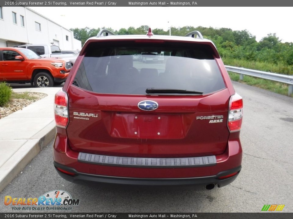 2016 Subaru Forester 2.5i Touring Venetian Red Pearl / Gray Photo #9