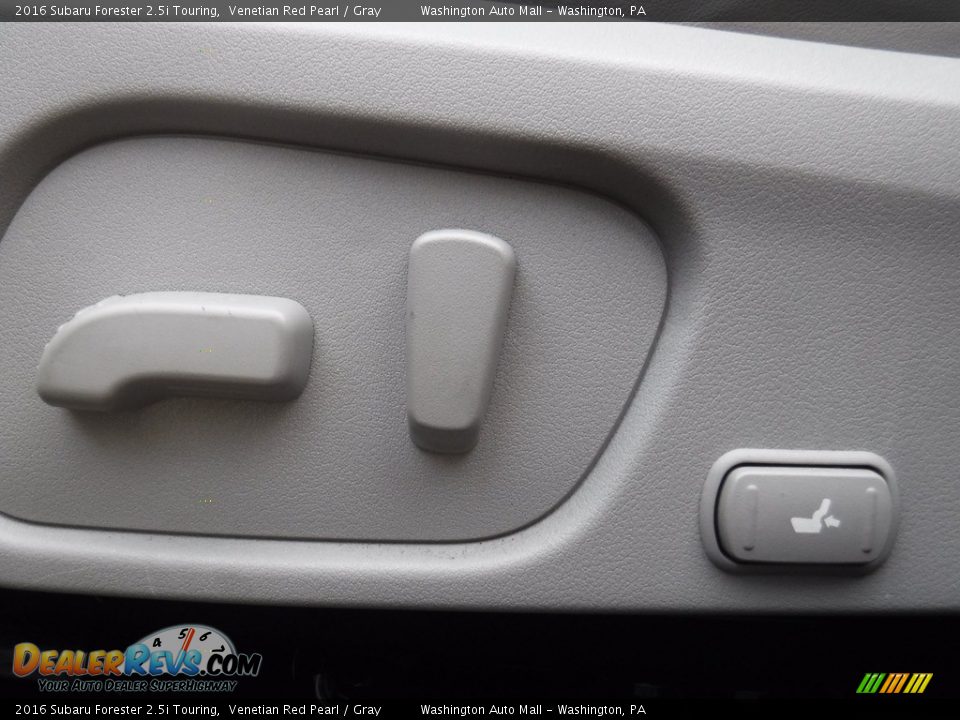 2016 Subaru Forester 2.5i Touring Venetian Red Pearl / Gray Photo #15