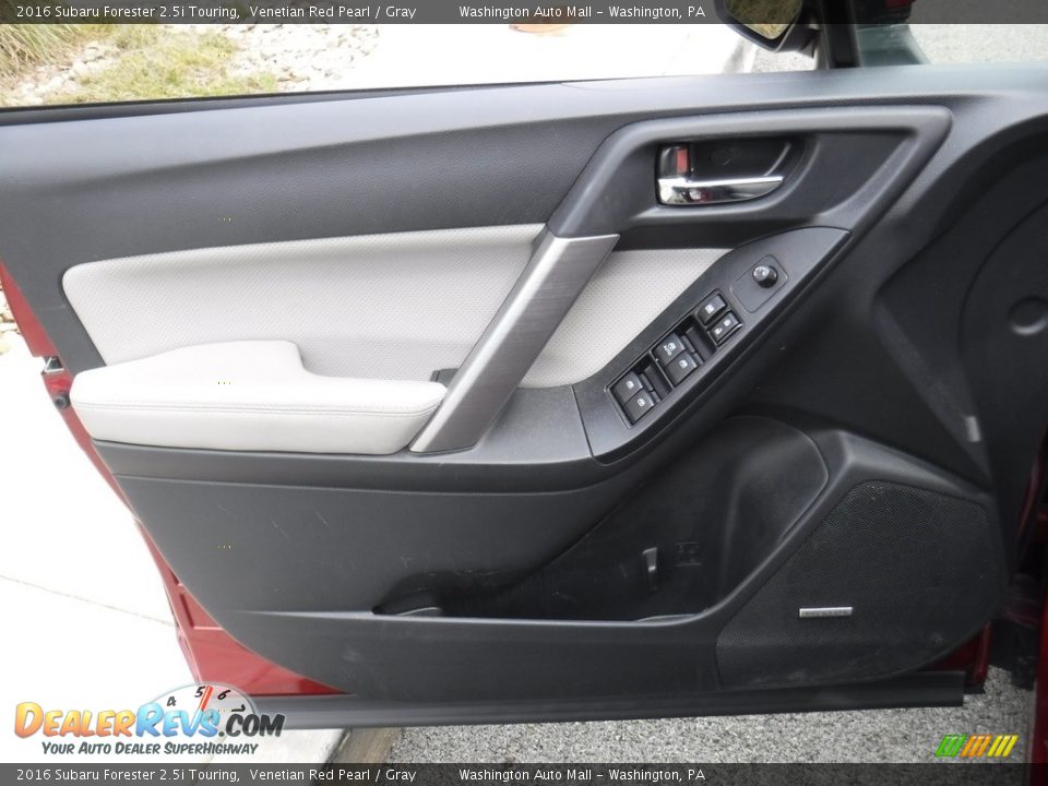 2016 Subaru Forester 2.5i Touring Venetian Red Pearl / Gray Photo #18