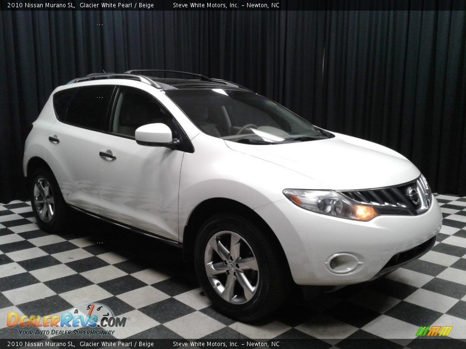 2010 Nissan Murano SL Glacier White Pearl / Beige Photo #4