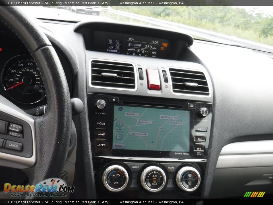 2016 Subaru Forester 2.5i Touring Venetian Red Pearl / Gray Photo #20