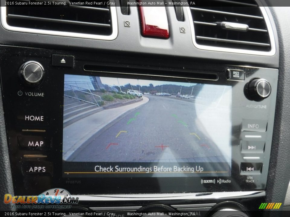 2016 Subaru Forester 2.5i Touring Venetian Red Pearl / Gray Photo #21