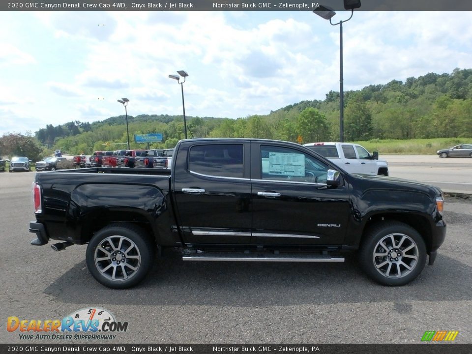 Onyx Black 2020 GMC Canyon Denali Crew Cab 4WD Photo #4