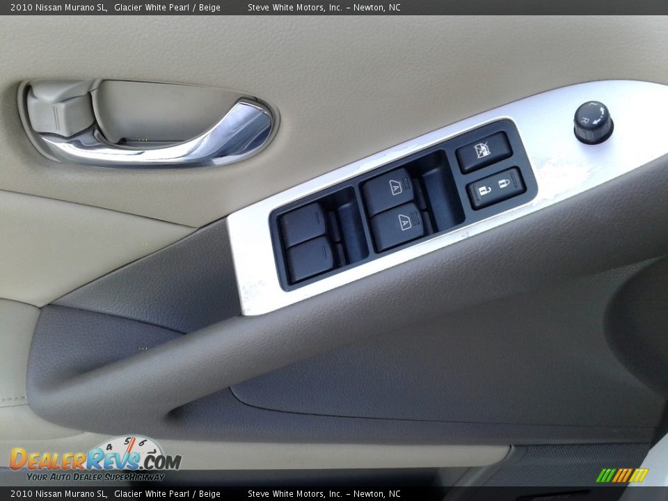 2010 Nissan Murano SL Glacier White Pearl / Beige Photo #9