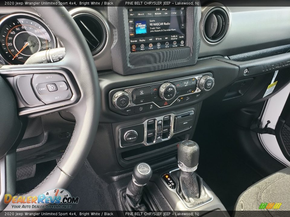2020 Jeep Wrangler Unlimited Sport 4x4 Bright White / Black Photo #10