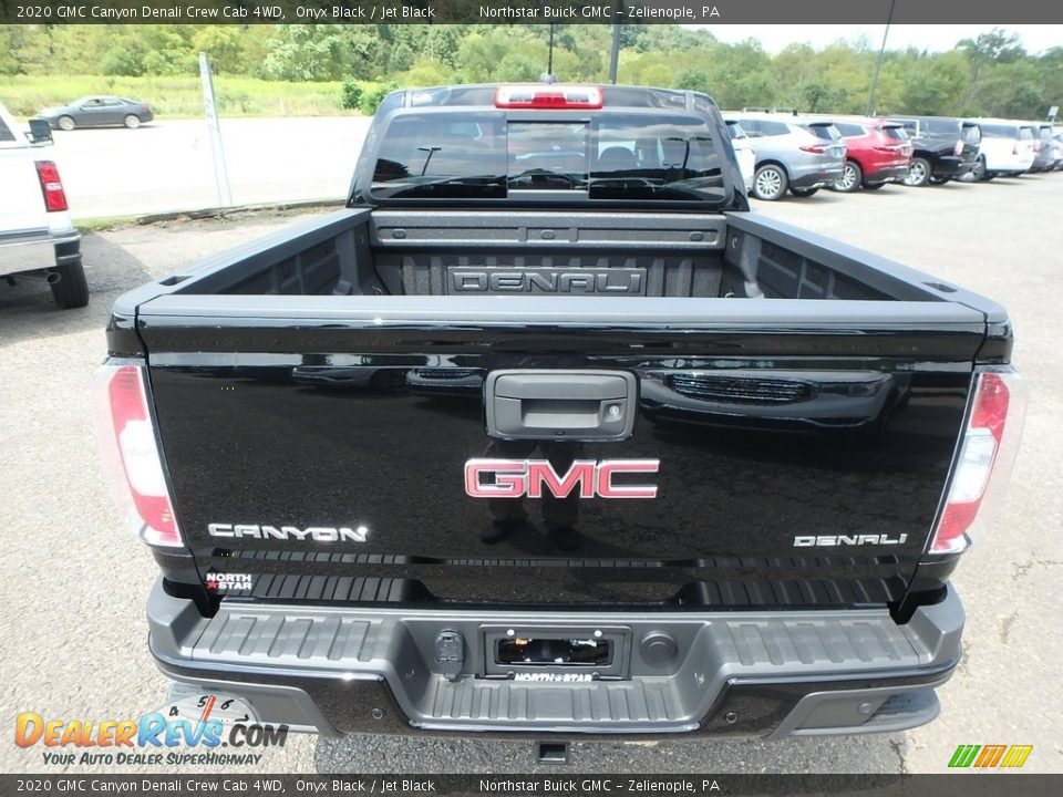 2020 GMC Canyon Denali Crew Cab 4WD Onyx Black / Jet Black Photo #6