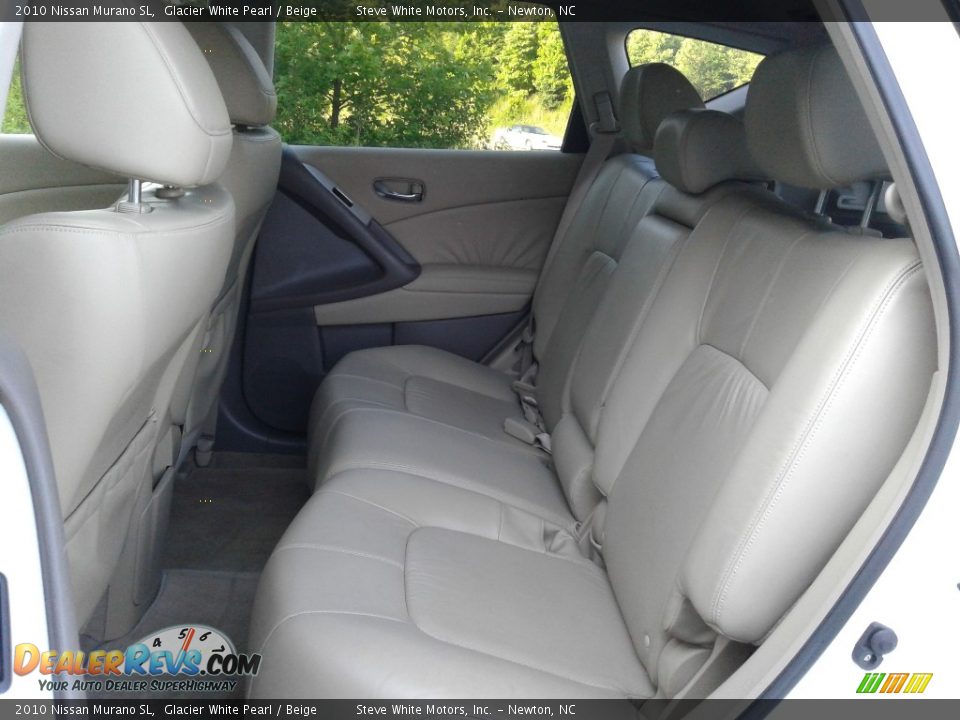 2010 Nissan Murano SL Glacier White Pearl / Beige Photo #12
