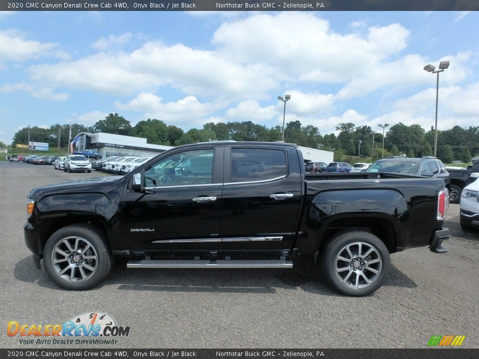 Onyx Black 2020 GMC Canyon Denali Crew Cab 4WD Photo #8