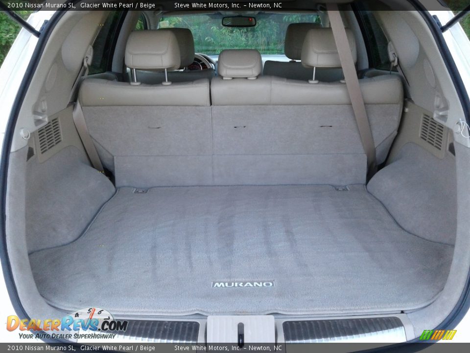 2010 Nissan Murano SL Glacier White Pearl / Beige Photo #13