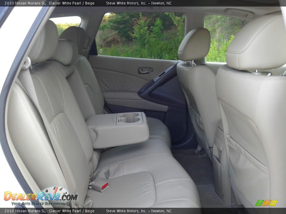 2010 Nissan Murano SL Glacier White Pearl / Beige Photo #14
