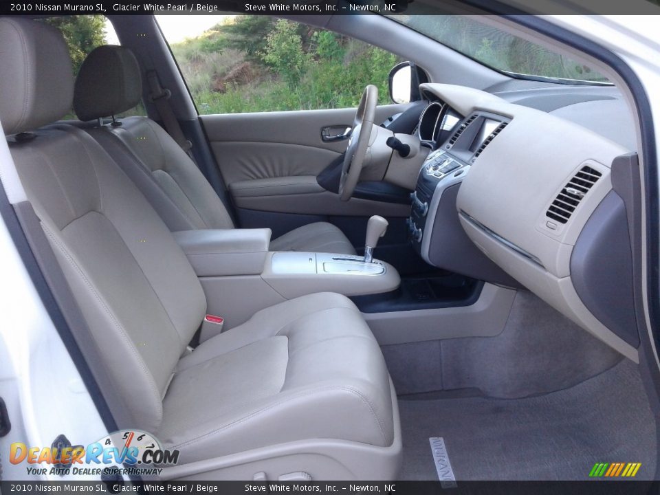 2010 Nissan Murano SL Glacier White Pearl / Beige Photo #15