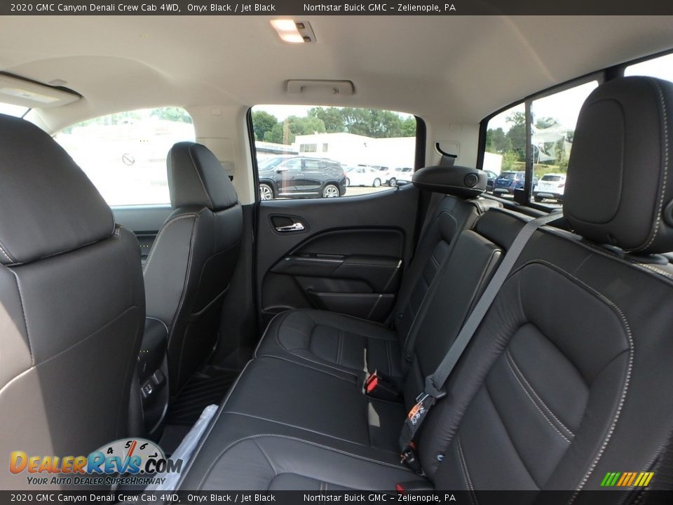 Rear Seat of 2020 GMC Canyon Denali Crew Cab 4WD Photo #14