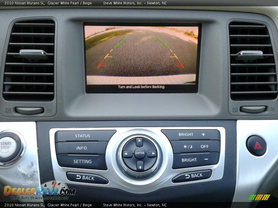 2010 Nissan Murano SL Glacier White Pearl / Beige Photo #22