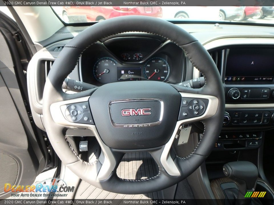 2020 GMC Canyon Denali Crew Cab 4WD Steering Wheel Photo #17