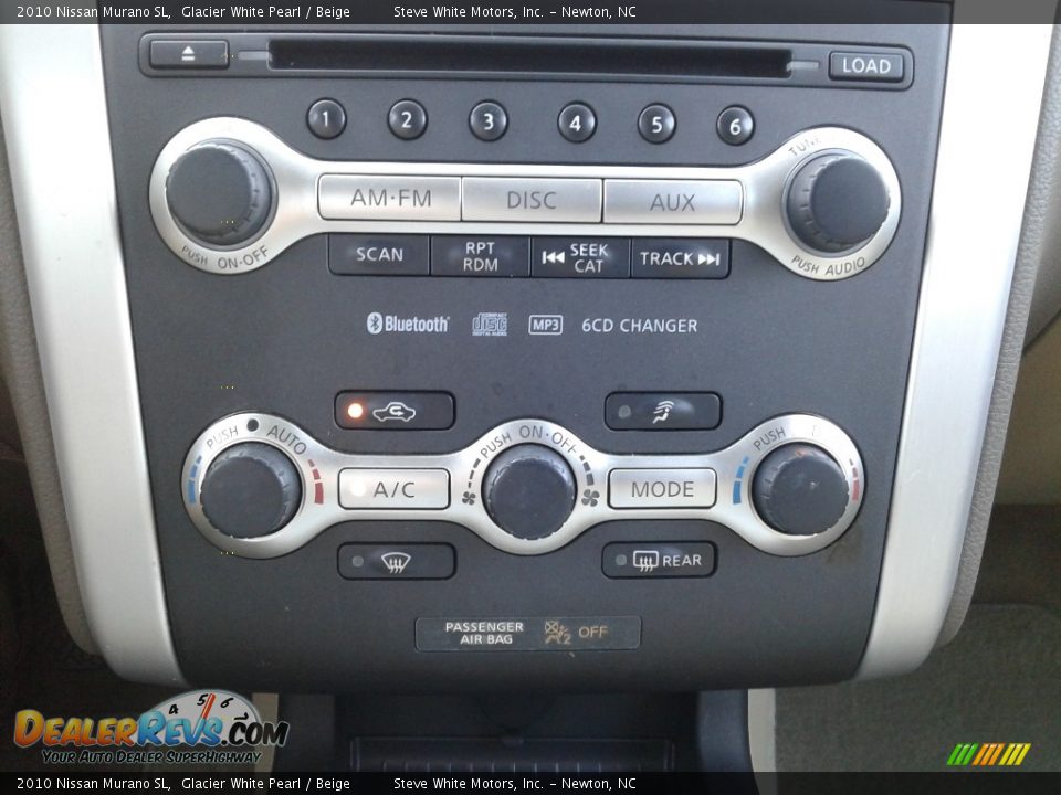 2010 Nissan Murano SL Glacier White Pearl / Beige Photo #23