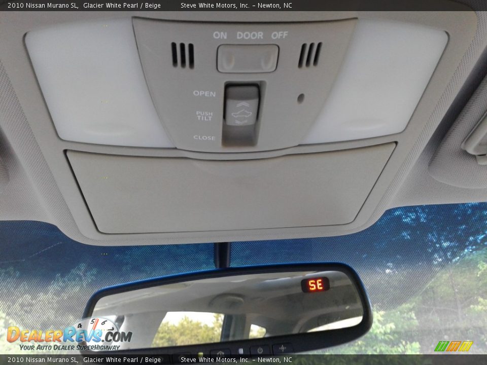 2010 Nissan Murano SL Glacier White Pearl / Beige Photo #27
