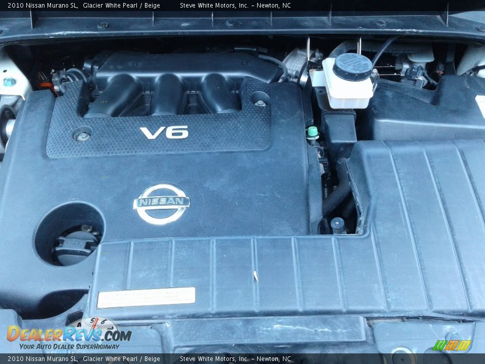2010 Nissan Murano SL Glacier White Pearl / Beige Photo #31