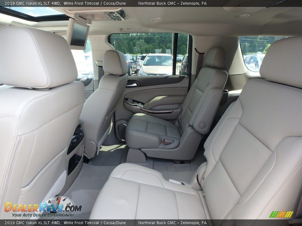 Rear Seat of 2019 GMC Yukon XL SLT 4WD Photo #13