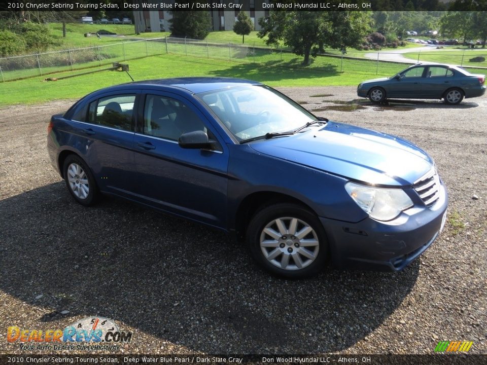 2010 Chrysler Sebring Touring Sedan Deep Water Blue Pearl / Dark Slate Gray Photo #2