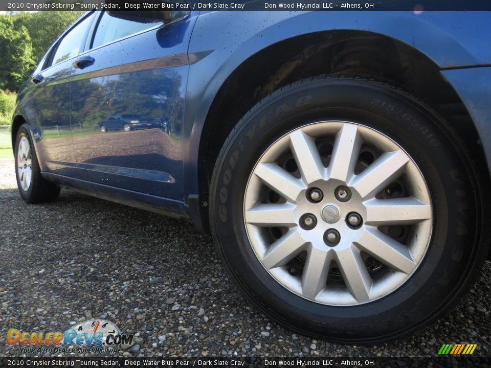 2010 Chrysler Sebring Touring Sedan Deep Water Blue Pearl / Dark Slate Gray Photo #3