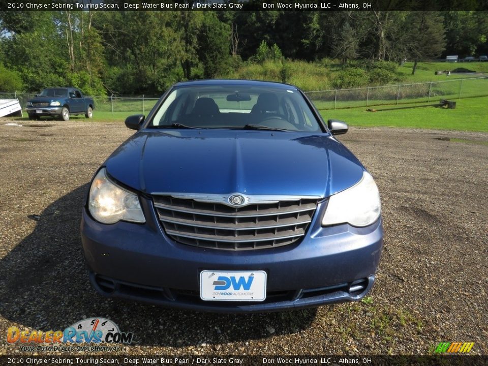 2010 Chrysler Sebring Touring Sedan Deep Water Blue Pearl / Dark Slate Gray Photo #4