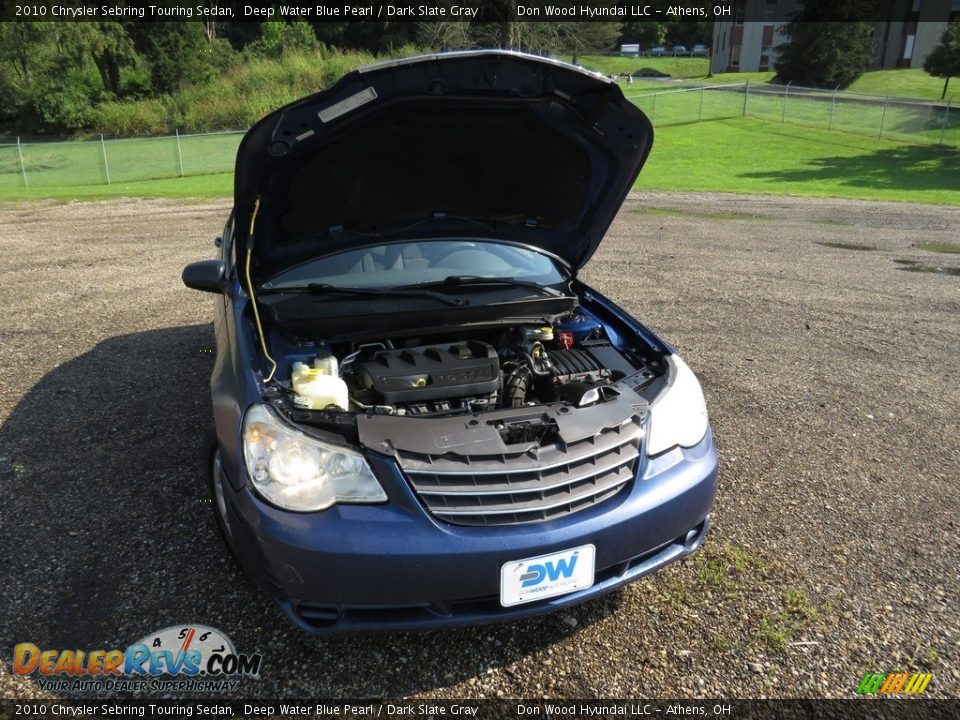 2010 Chrysler Sebring Touring Sedan Deep Water Blue Pearl / Dark Slate Gray Photo #5