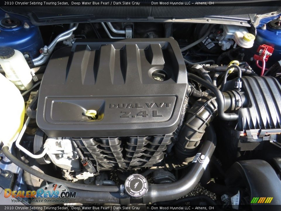 2010 Chrysler Sebring Touring Sedan Deep Water Blue Pearl / Dark Slate Gray Photo #6