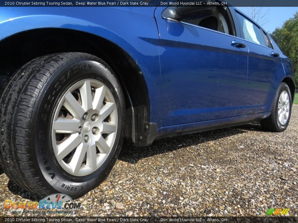 2010 Chrysler Sebring Touring Sedan Deep Water Blue Pearl / Dark Slate Gray Photo #8