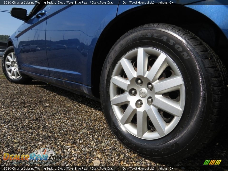 2010 Chrysler Sebring Touring Sedan Deep Water Blue Pearl / Dark Slate Gray Photo #10