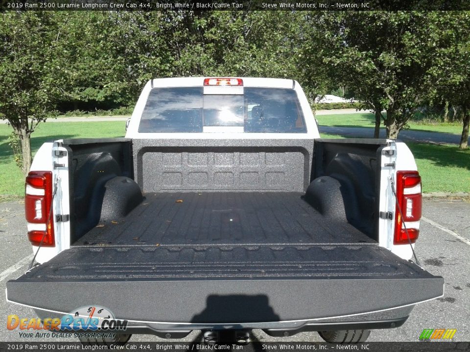 2019 Ram 2500 Laramie Longhorn Crew Cab 4x4 Bright White / Black/Cattle Tan Photo #12