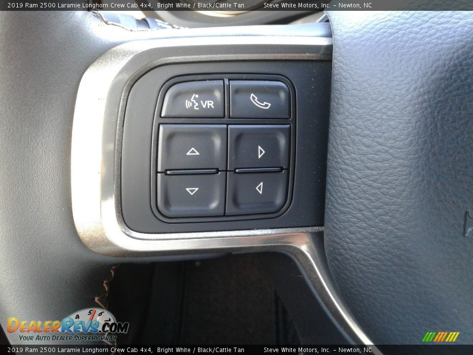 2019 Ram 2500 Laramie Longhorn Crew Cab 4x4 Steering Wheel Photo #17
