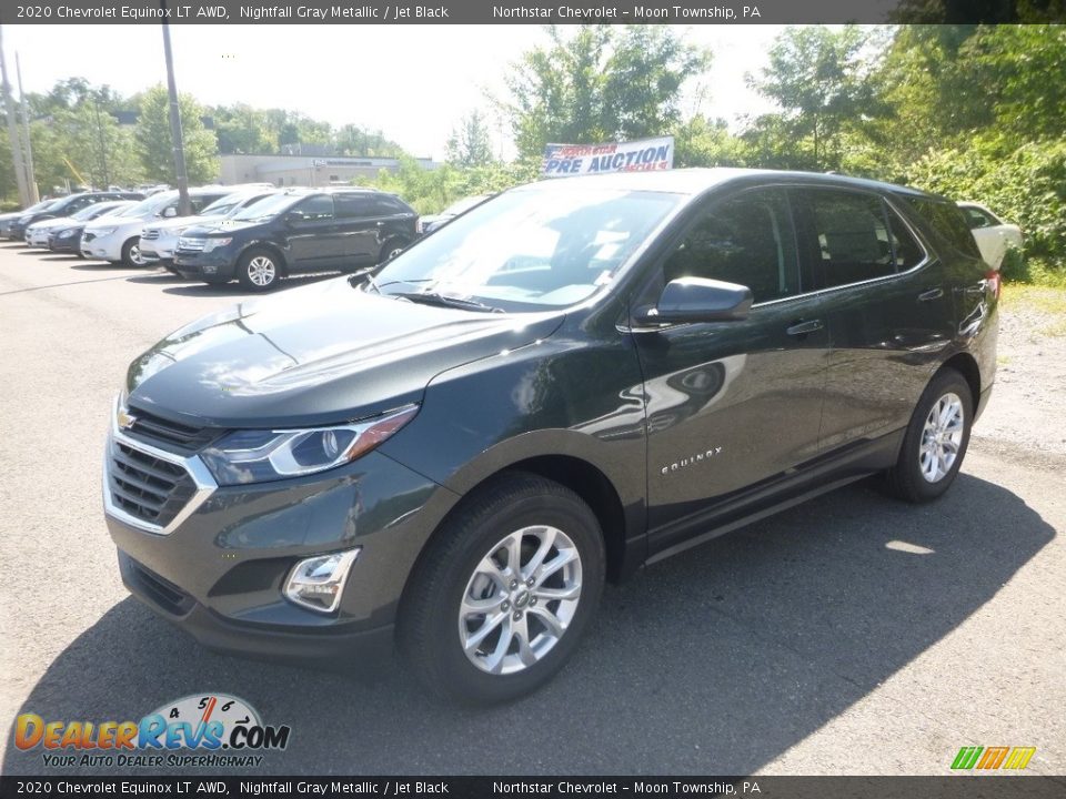 2020 Chevrolet Equinox LT AWD Nightfall Gray Metallic / Jet Black Photo #1