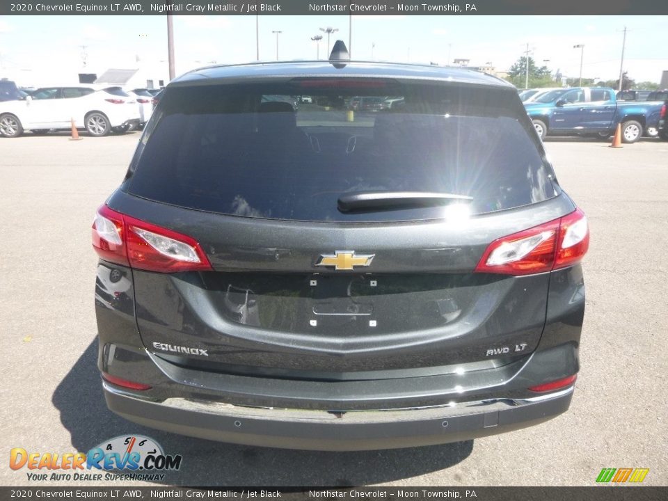 2020 Chevrolet Equinox LT AWD Nightfall Gray Metallic / Jet Black Photo #3