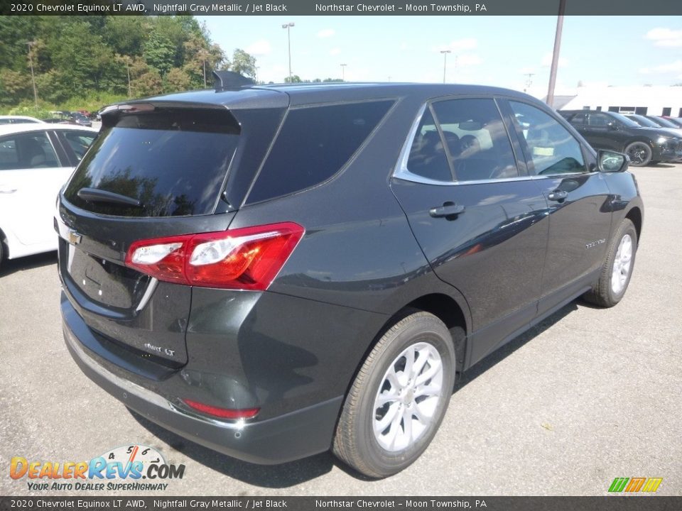 2020 Chevrolet Equinox LT AWD Nightfall Gray Metallic / Jet Black Photo #4