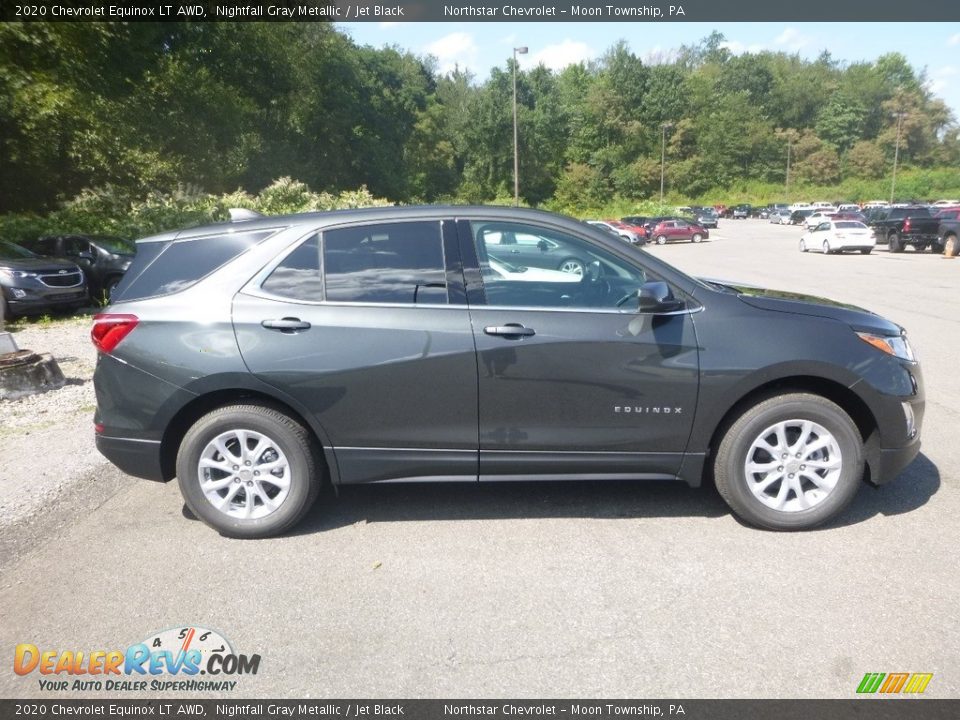 2020 Chevrolet Equinox LT AWD Nightfall Gray Metallic / Jet Black Photo #5