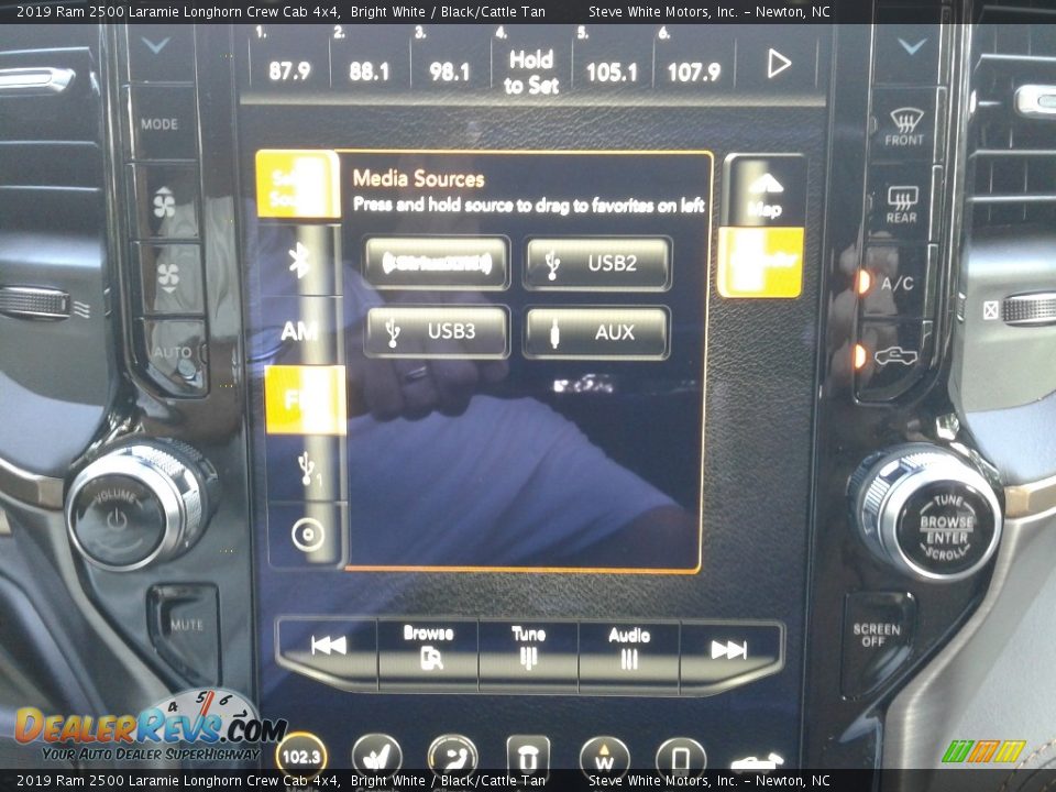 Controls of 2019 Ram 2500 Laramie Longhorn Crew Cab 4x4 Photo #21