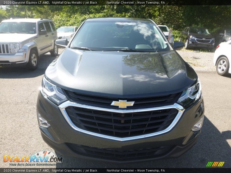 2020 Chevrolet Equinox LT AWD Nightfall Gray Metallic / Jet Black Photo #7