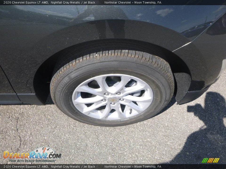 2020 Chevrolet Equinox LT AWD Nightfall Gray Metallic / Jet Black Photo #8