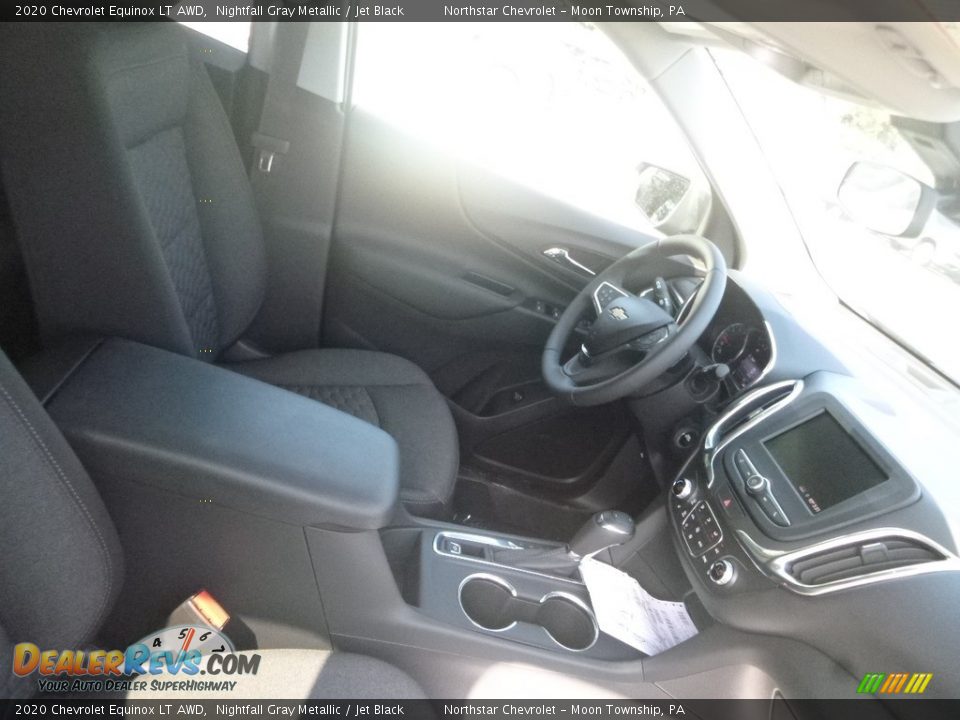 2020 Chevrolet Equinox LT AWD Nightfall Gray Metallic / Jet Black Photo #9