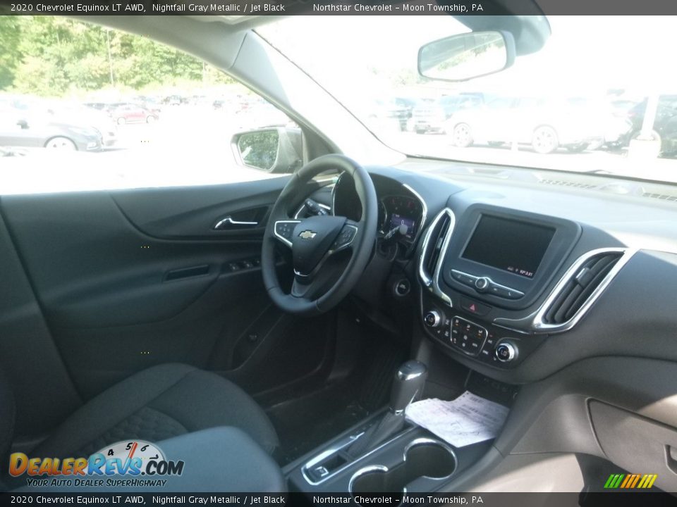 2020 Chevrolet Equinox LT AWD Nightfall Gray Metallic / Jet Black Photo #10