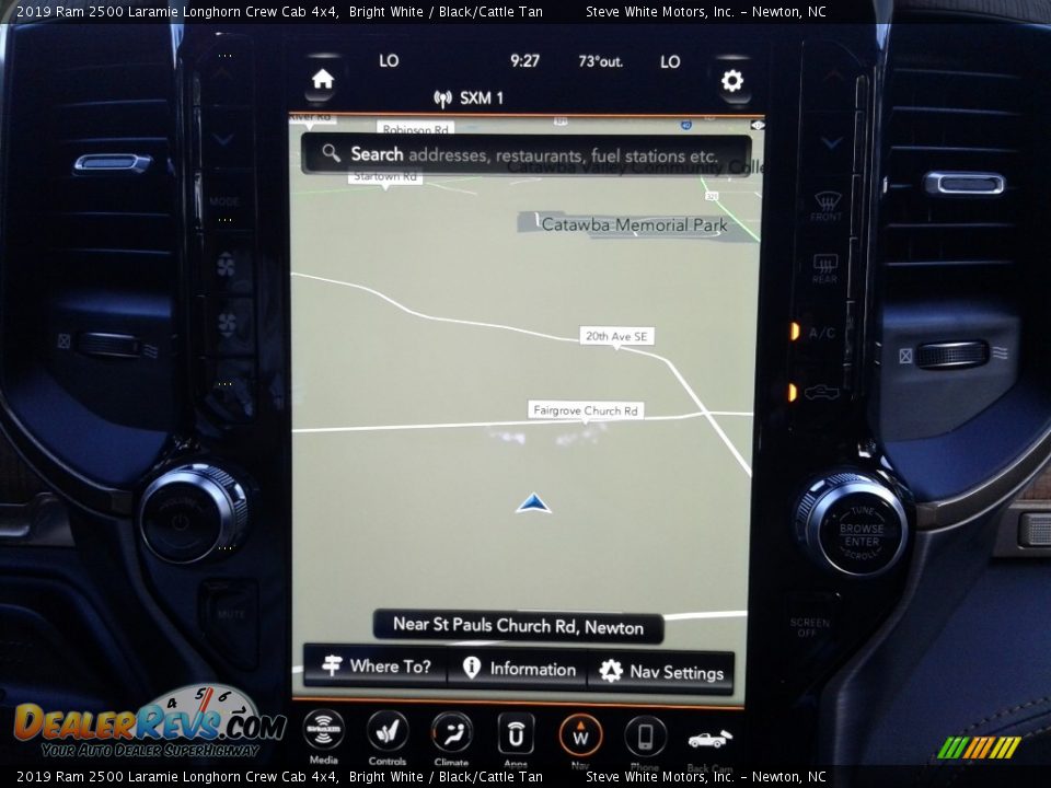 Navigation of 2019 Ram 2500 Laramie Longhorn Crew Cab 4x4 Photo #25