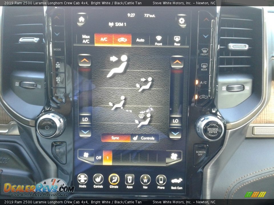 Controls of 2019 Ram 2500 Laramie Longhorn Crew Cab 4x4 Photo #26