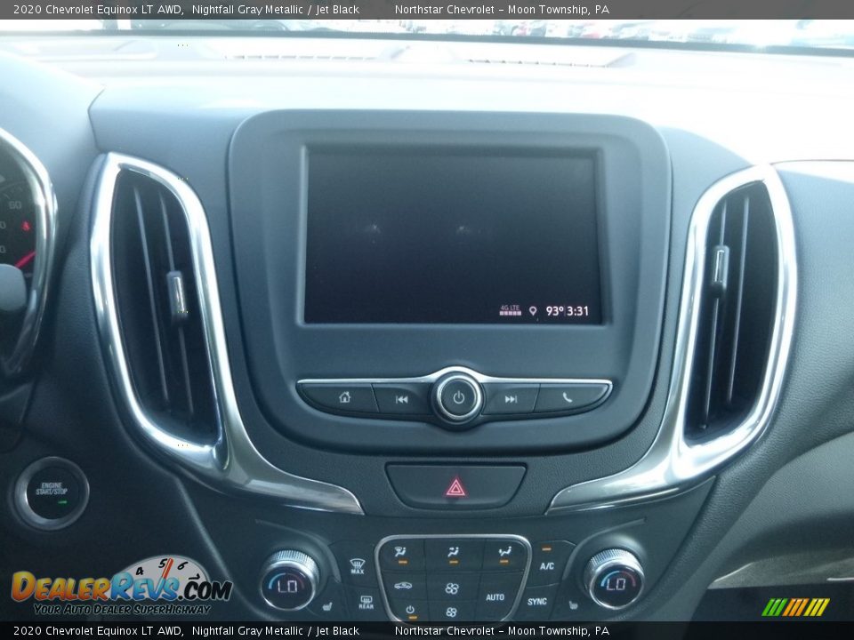 2020 Chevrolet Equinox LT AWD Nightfall Gray Metallic / Jet Black Photo #16