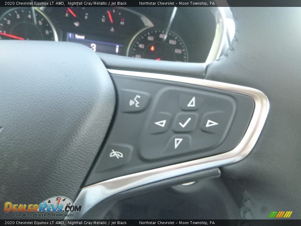 2020 Chevrolet Equinox LT AWD Nightfall Gray Metallic / Jet Black Photo #18