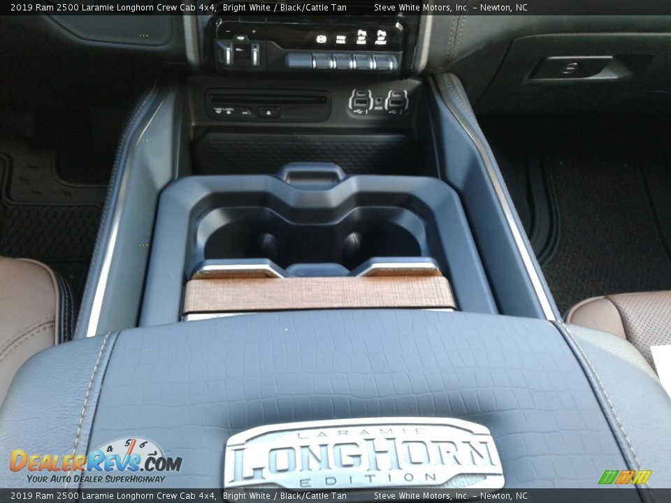 2019 Ram 2500 Laramie Longhorn Crew Cab 4x4 Bright White / Black/Cattle Tan Photo #30