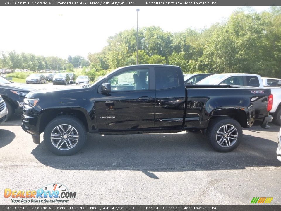 2020 Chevrolet Colorado WT Extended Cab 4x4 Black / Ash Gray/Jet Black Photo #2