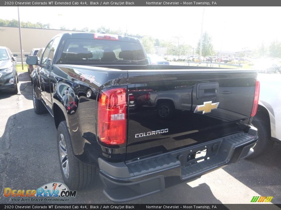 2020 Chevrolet Colorado WT Extended Cab 4x4 Black / Ash Gray/Jet Black Photo #3