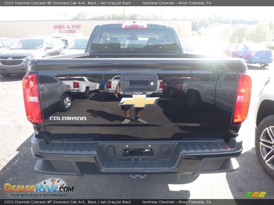 2020 Chevrolet Colorado WT Extended Cab 4x4 Black / Ash Gray/Jet Black Photo #4