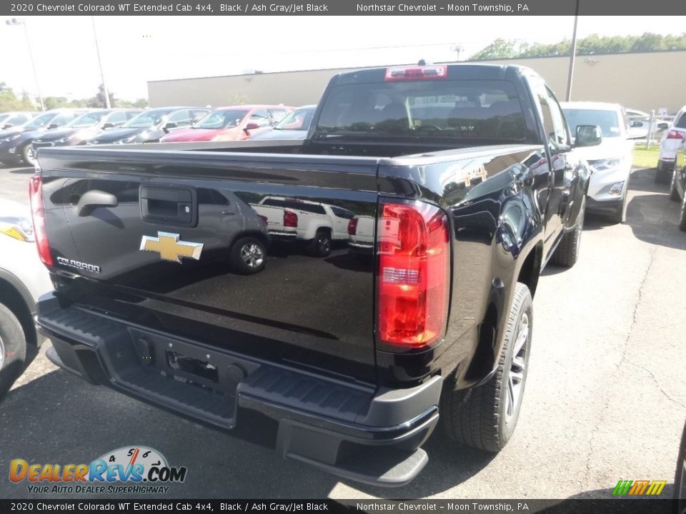 2020 Chevrolet Colorado WT Extended Cab 4x4 Black / Ash Gray/Jet Black Photo #5