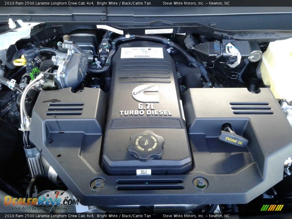2019 Ram 2500 Laramie Longhorn Crew Cab 4x4 6.7 Liter OHV 24-Valve Cummins Turbo-Diesel Inline 6 Cylinder Engine Photo #35